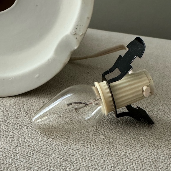 Vintage Lighted Santa Bell - Picture 13 of 14